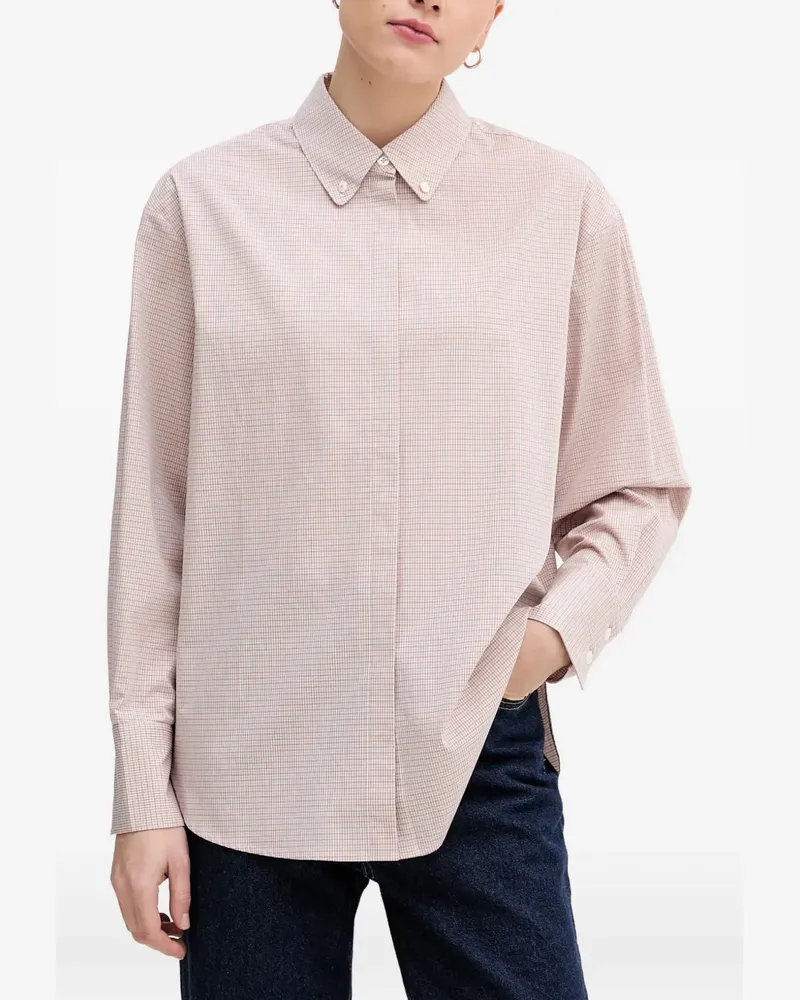 Mos Mosh MMBritze Hemd mit Karomuster - Rosa Rosa