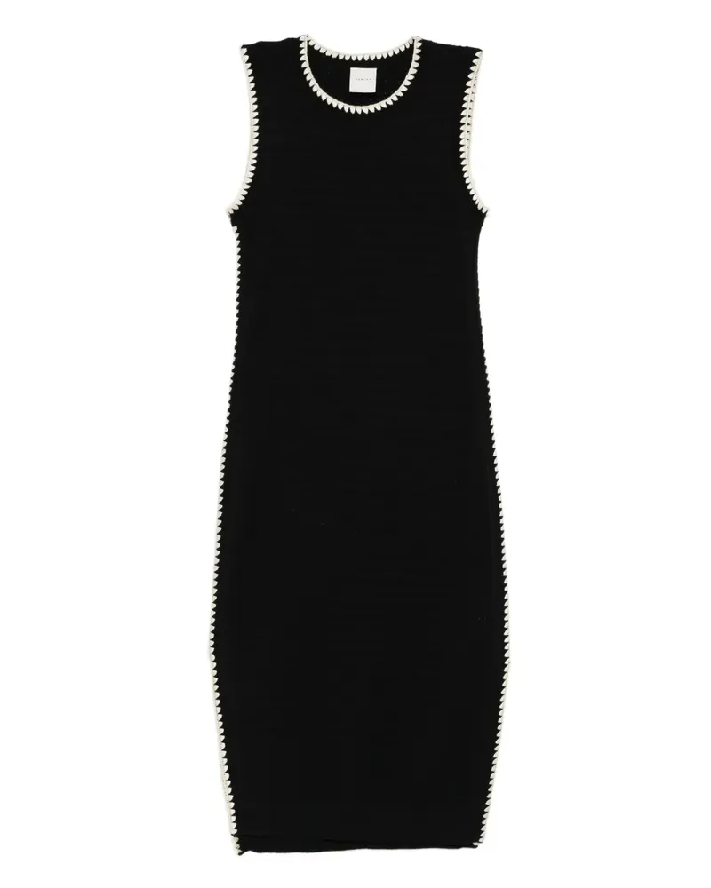 Varley Dwight Kleid - Schwarz Schwarz