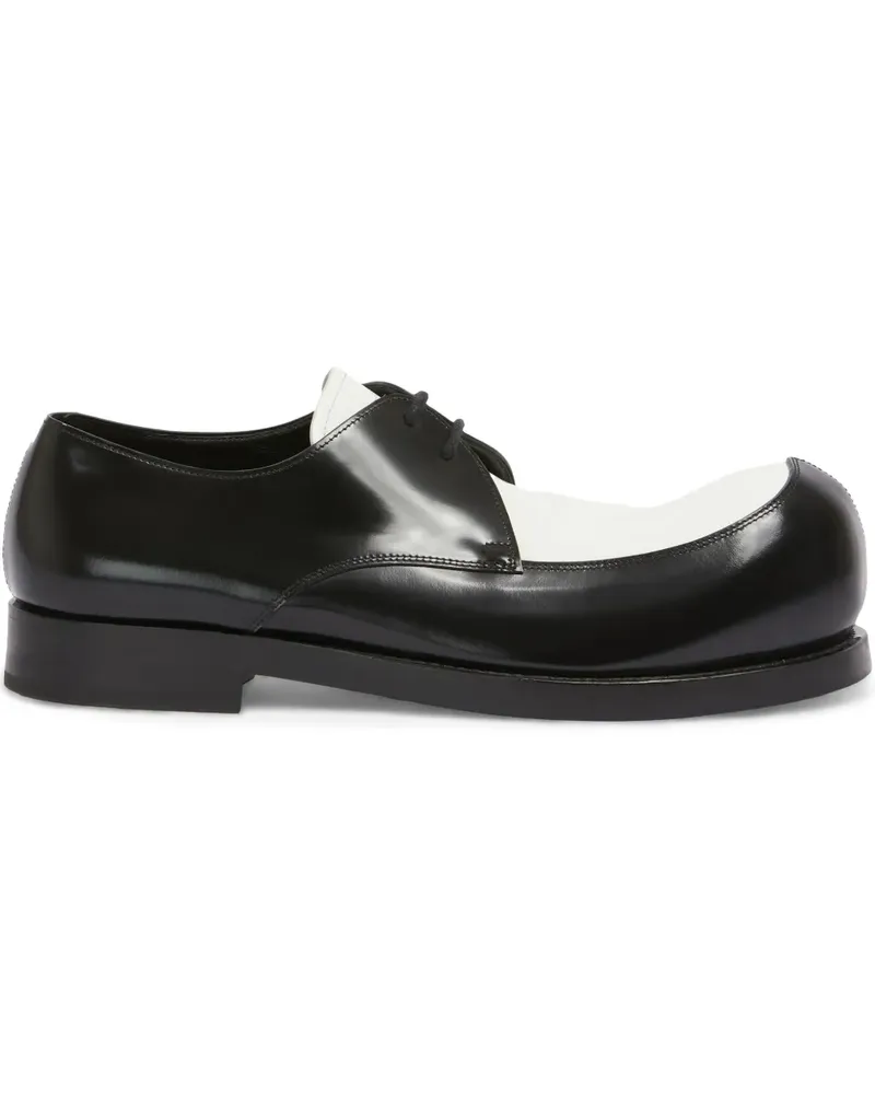 Marni New Wave Loafer mit Kontrasteinsatz - Schwarz Schwarz