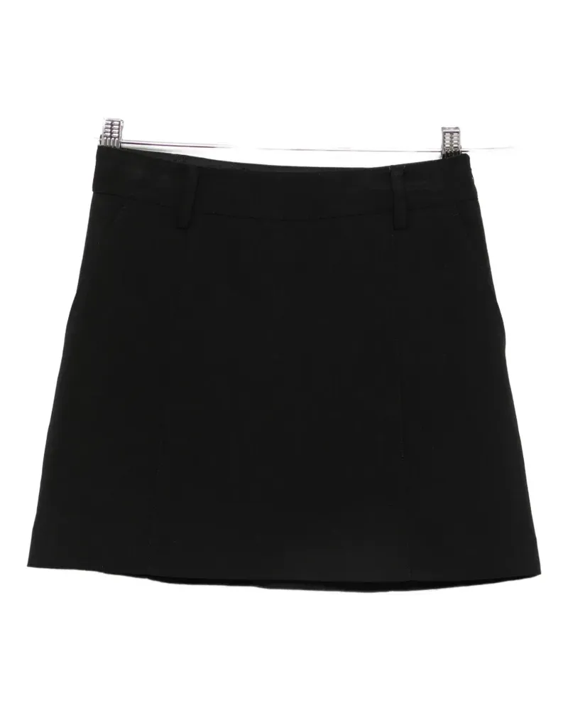 Dunst A-line mini skirt - Schwarz Schwarz