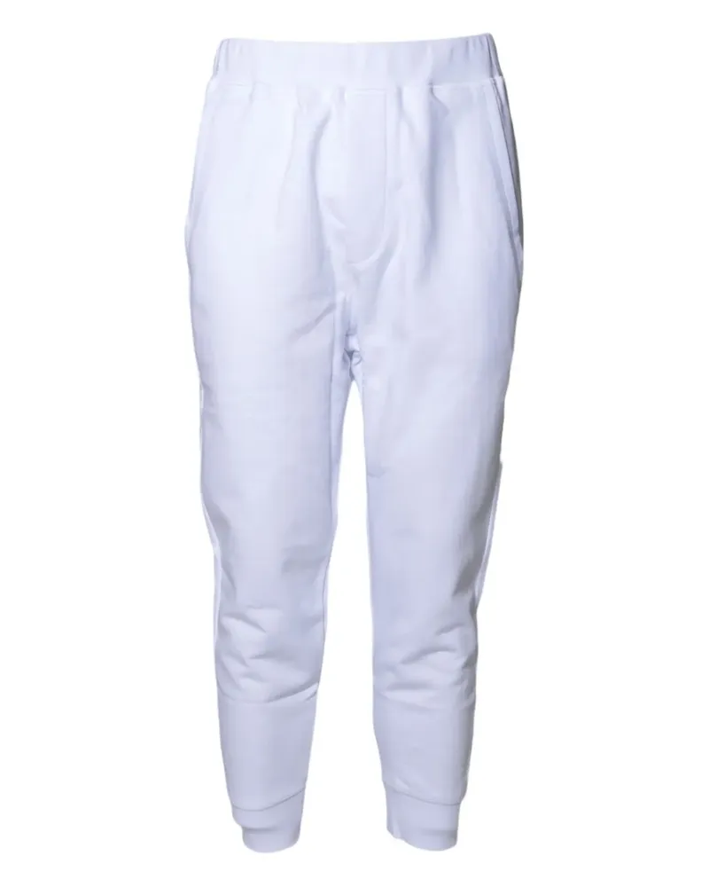 Dsquared2 Jogginghose mit Logo-Stempel - Weiß Weiß