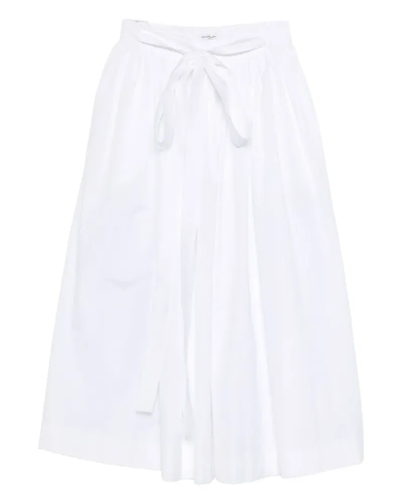 Ermanno Scervino tie-waist midi skirt - Weiß Weiß