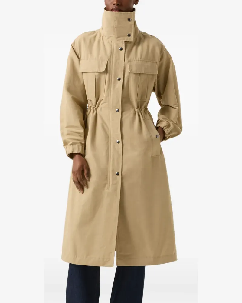 Bogner Elektra drawstring parka - Nude Nude