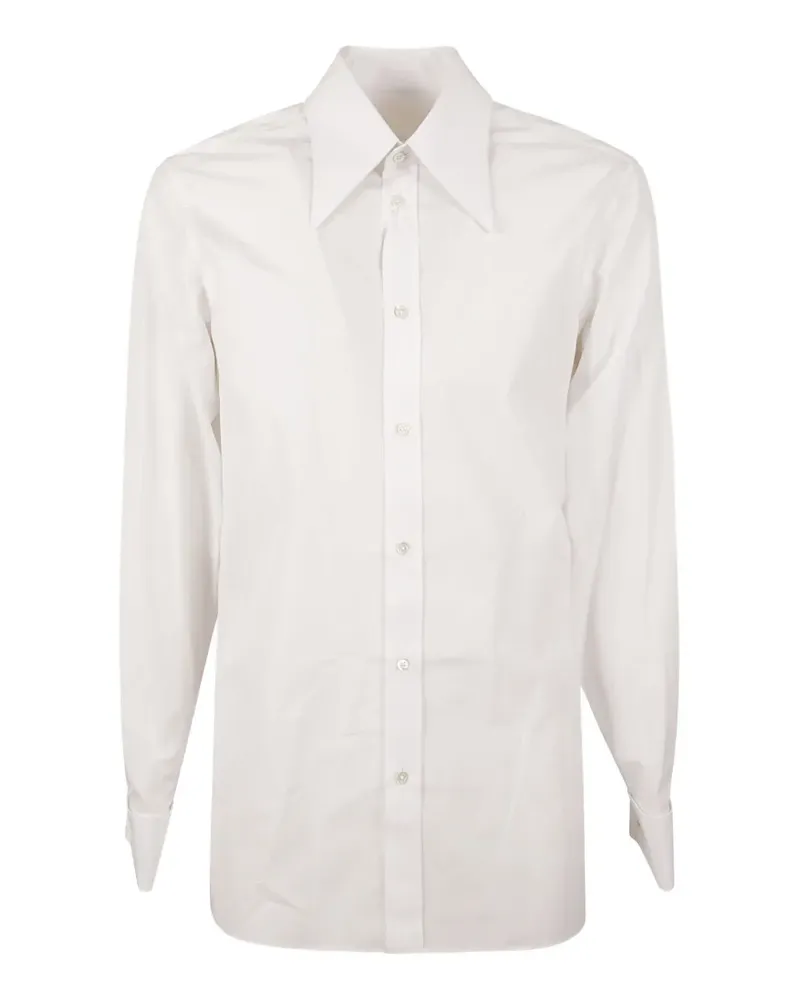 Maison Margiela Klassisches Hemd - Weiß Weiß