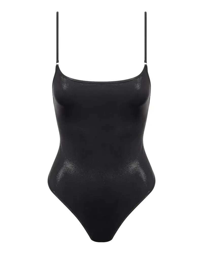 Maison Close Minuit swimsuit - Schwarz Schwarz
