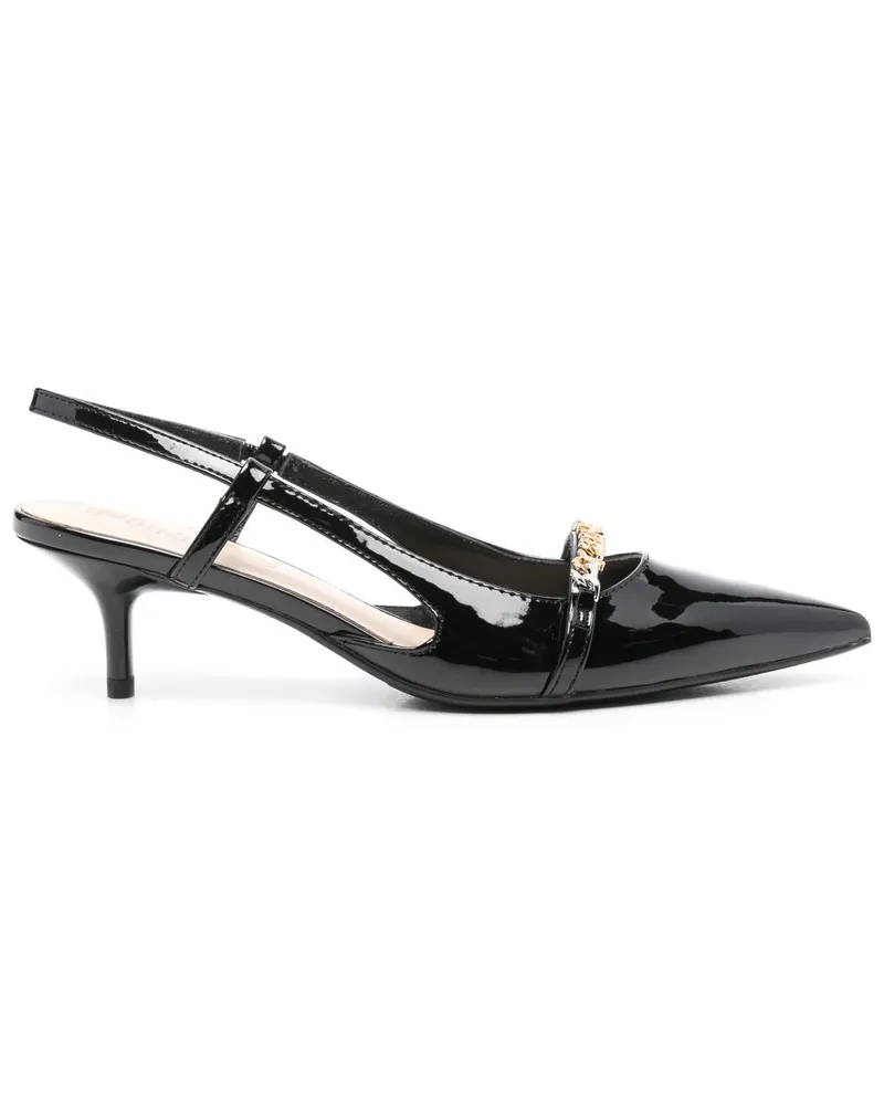 Pinko Gloria Slingback-Pumps 60mm - Schwarz Schwarz