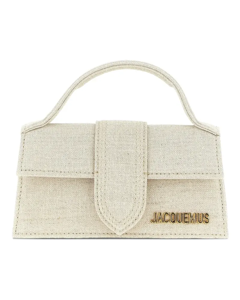 Jacquemus Le Bambino logo-lettering cross body bag - Nude Nude