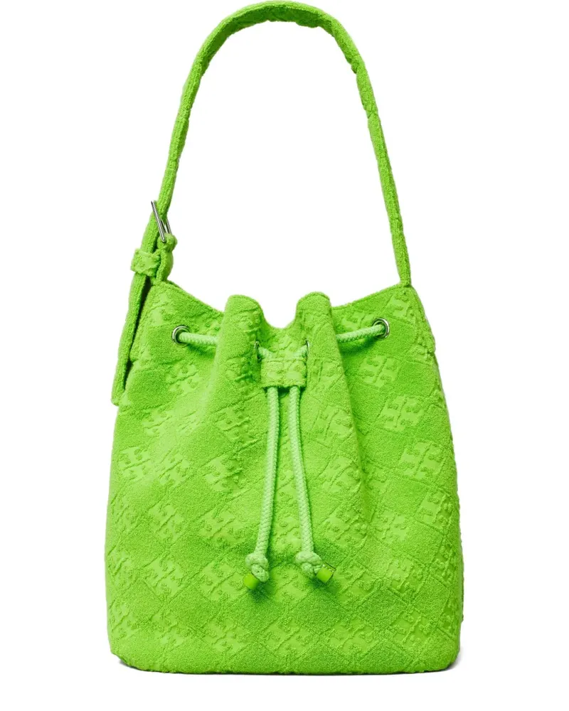 Tory Burch Beuteltasche mit Kordelzug - Grün Grün