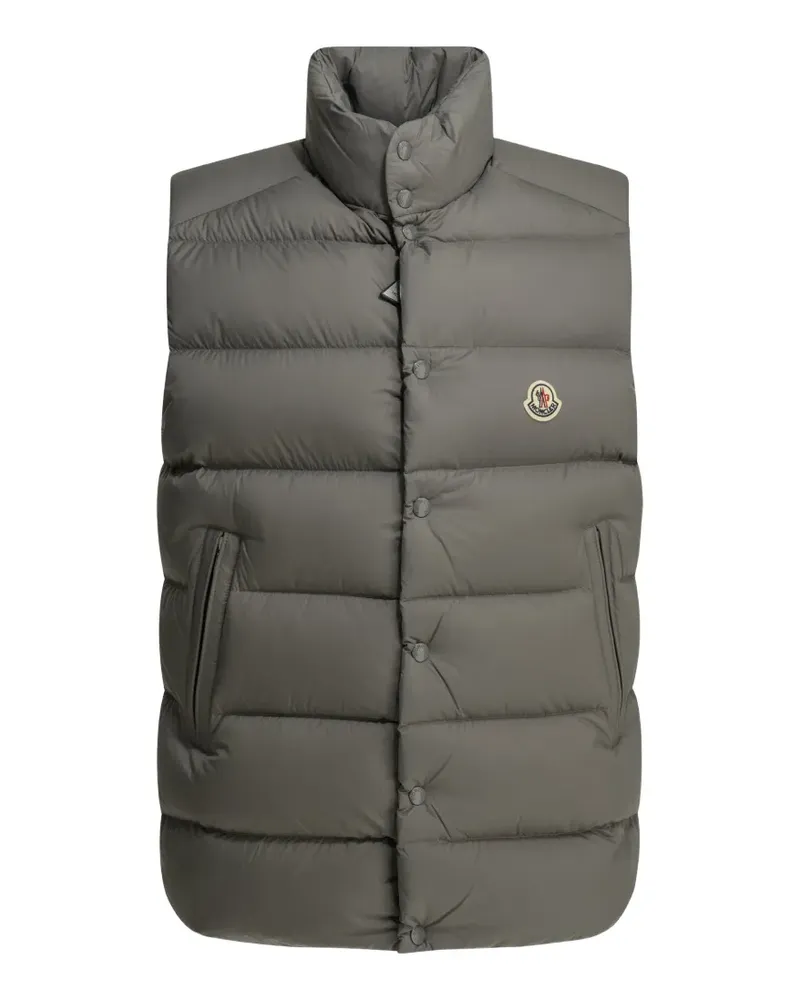 Moncler Tibb quilted gilet - Grau Grau