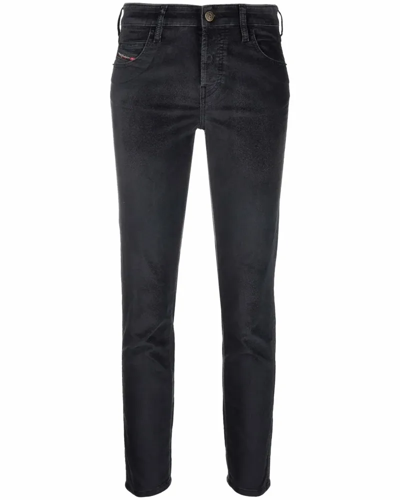 Diesel Babhila Skinny-Jeans - Schwarz Schwarz