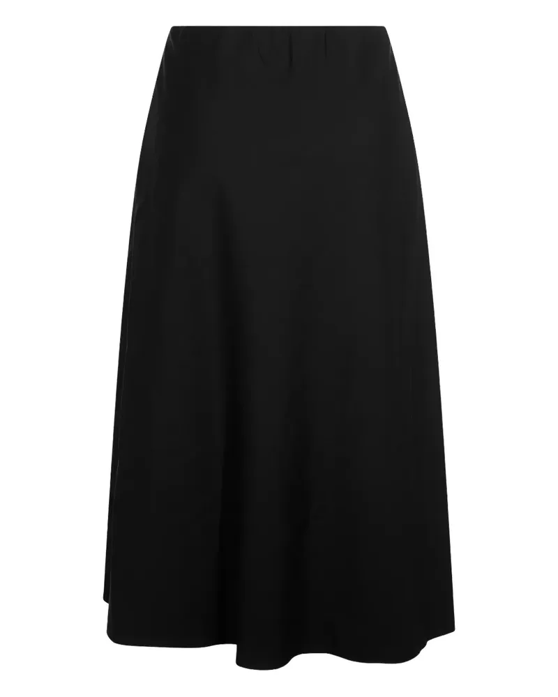 Brunello Cucinelli Midirock in A-Linie - Schwarz Schwarz