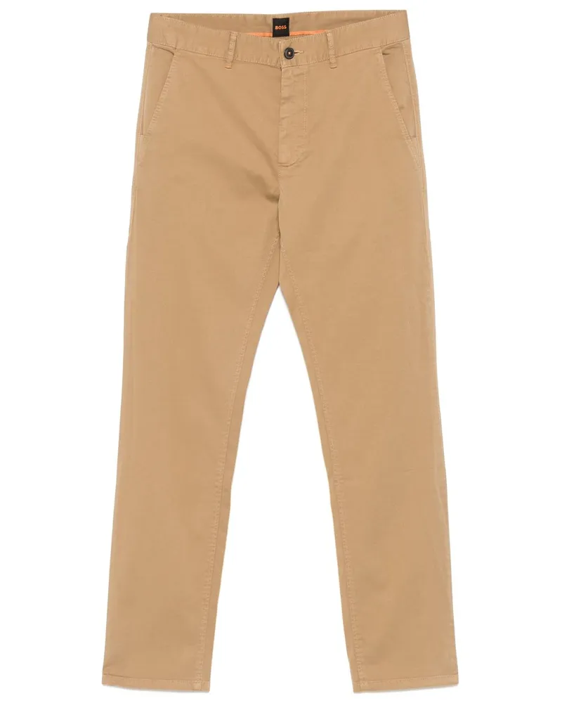 HUGO BOSS Schmale Chino - Nude Nude