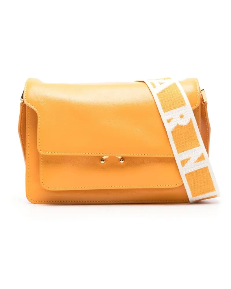 Marni Trunk Schultertasche - Orange Orange