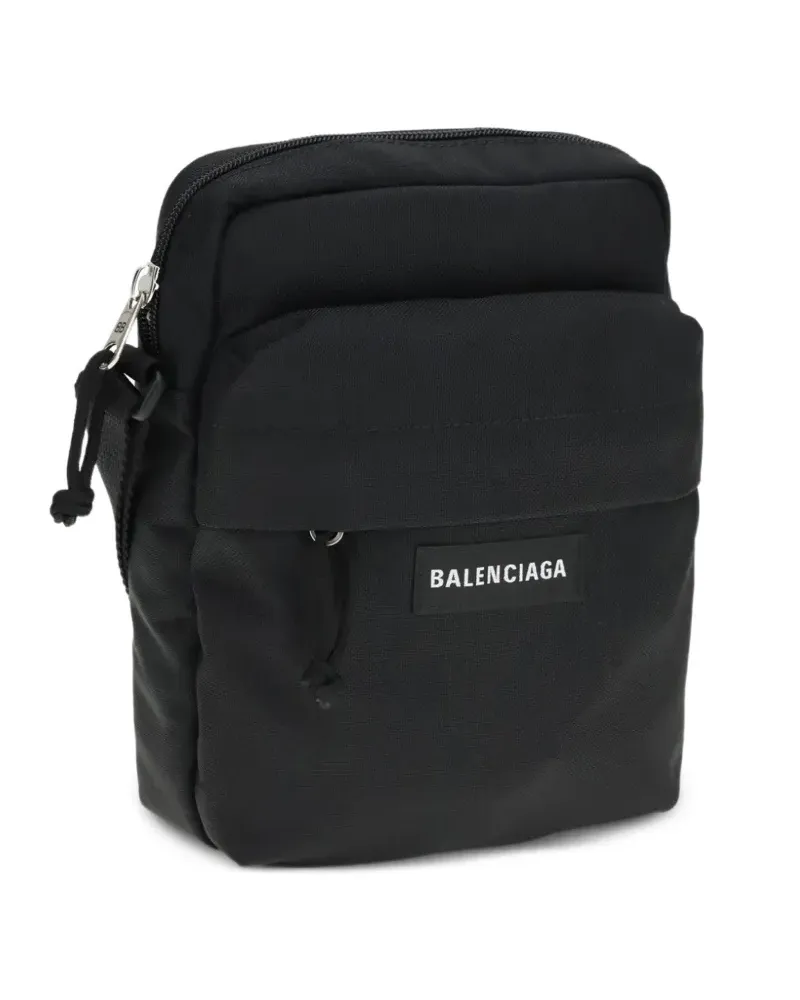 Balenciaga Explorer Kuriertasche - Schwarz Schwarz
