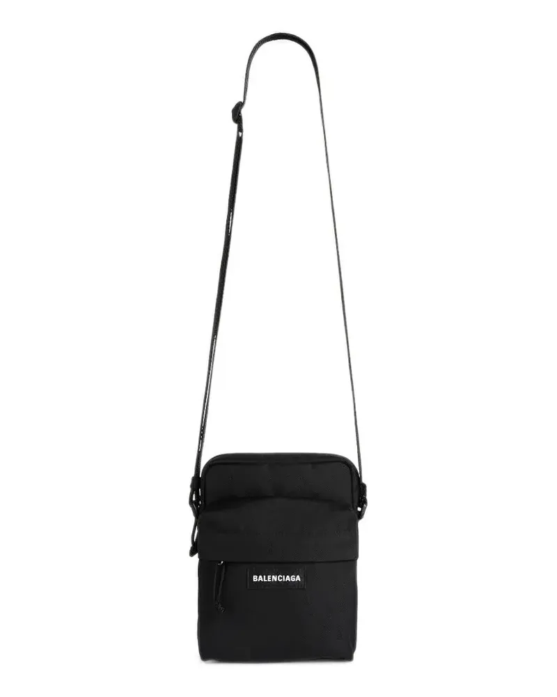 Balenciaga Explorer Kuriertasche - Schwarz Schwarz