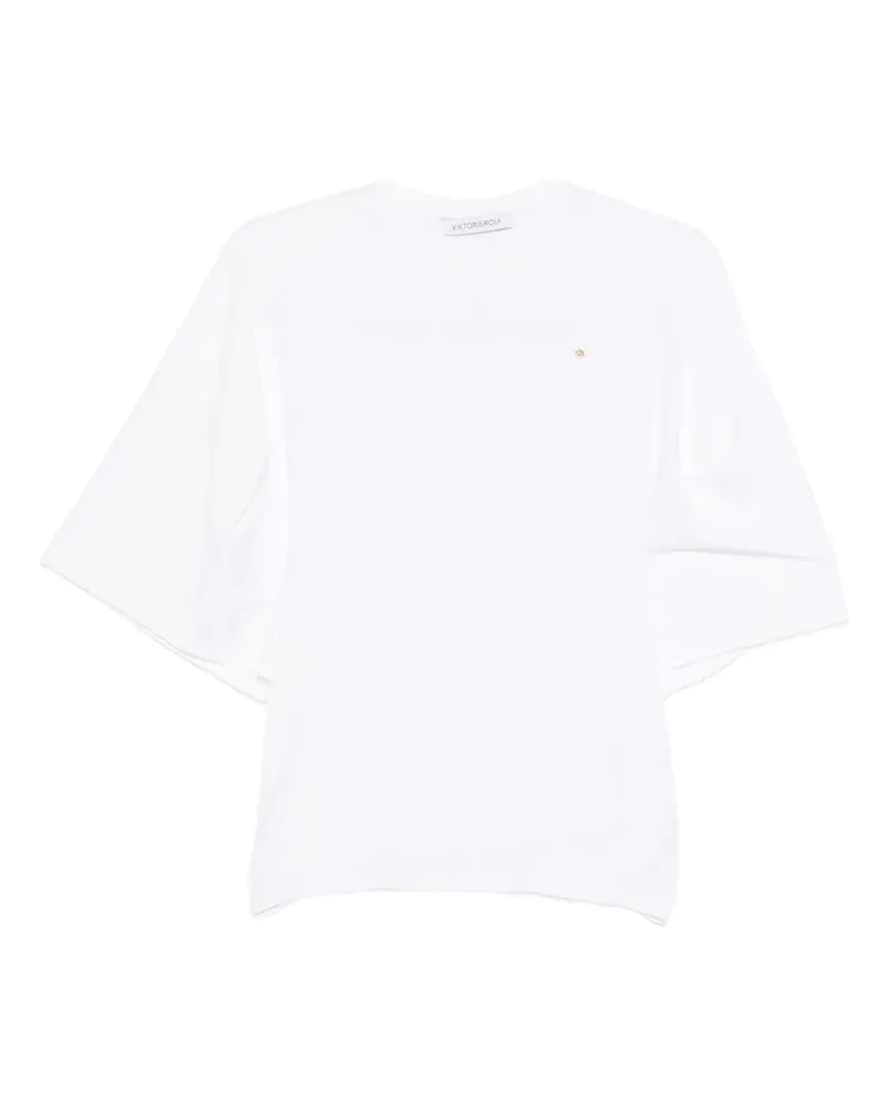 Viktor & Rolf Weites T-Shirt - Weiß Weiß