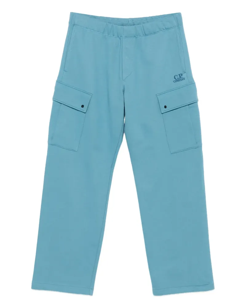 C.P. Company Hose mit aufgesetzter Tasche - Blau Blau