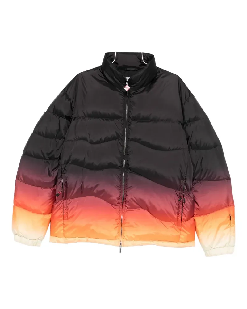 Casablanca Paris zip-up padded jacket - Schwarz Schwarz
