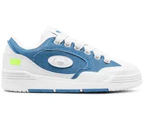 Canvas-Sneakers mit Logo - Blau