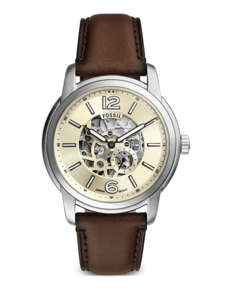 Fossil Heritage 43mm watch - Nude Nude