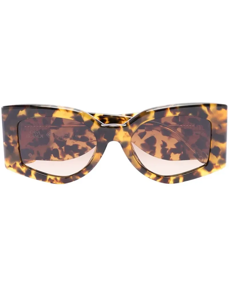 Casablanca Paris The Magazine Sonnenbrille - Gelb Gelb