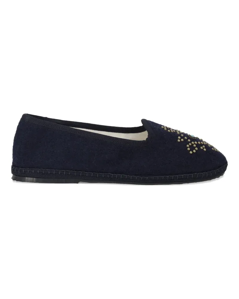 Fortela Frutate Friulane brushed finish slippers - Blau Blau