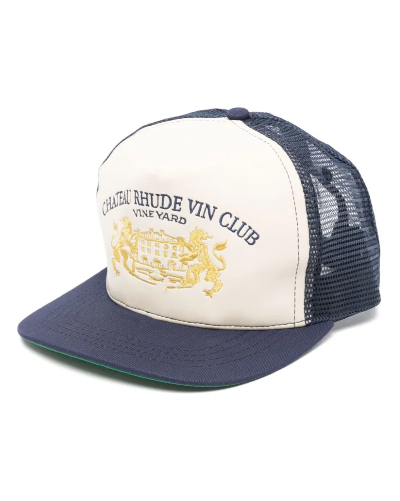 RHUDE Cellier Baseballkappe - Blau Blau