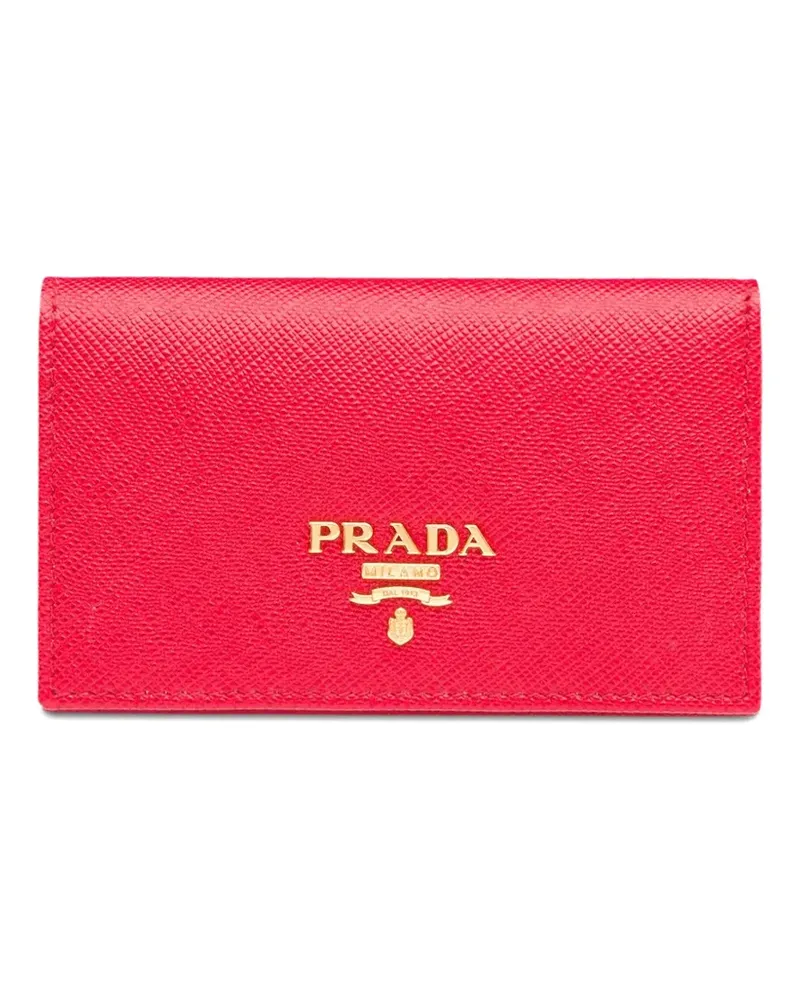Prada Portemonnaie aus Saffiano-Leder - Rosa Rosa