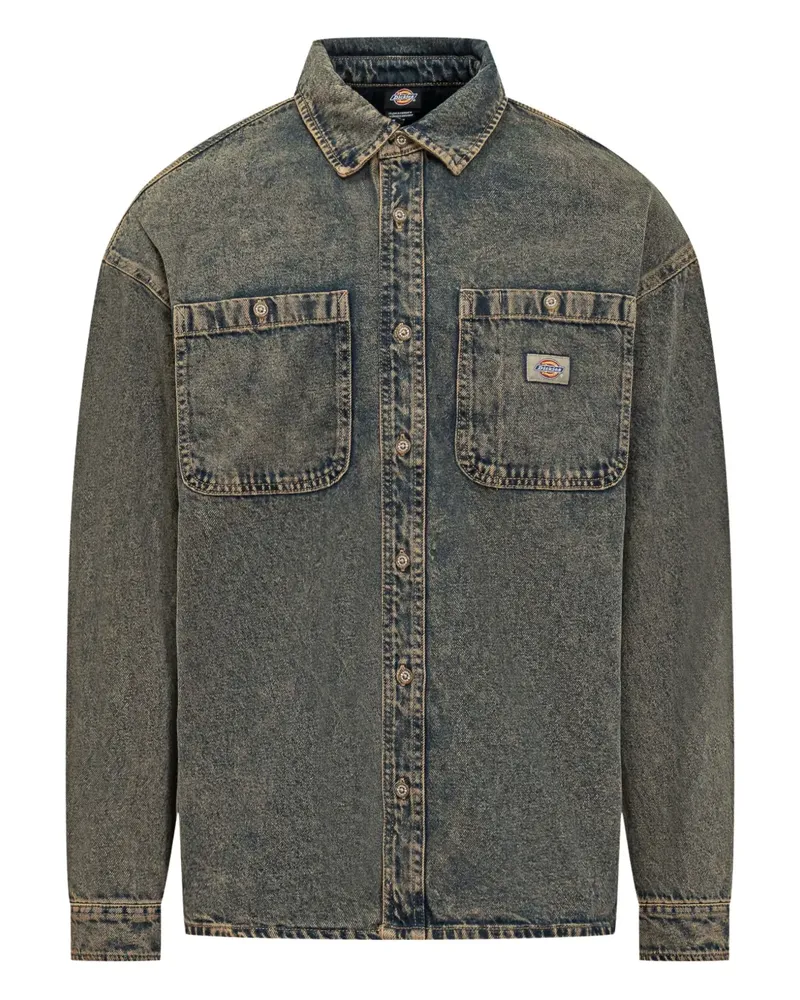 Dickies Houston Hemd - Blau Blau