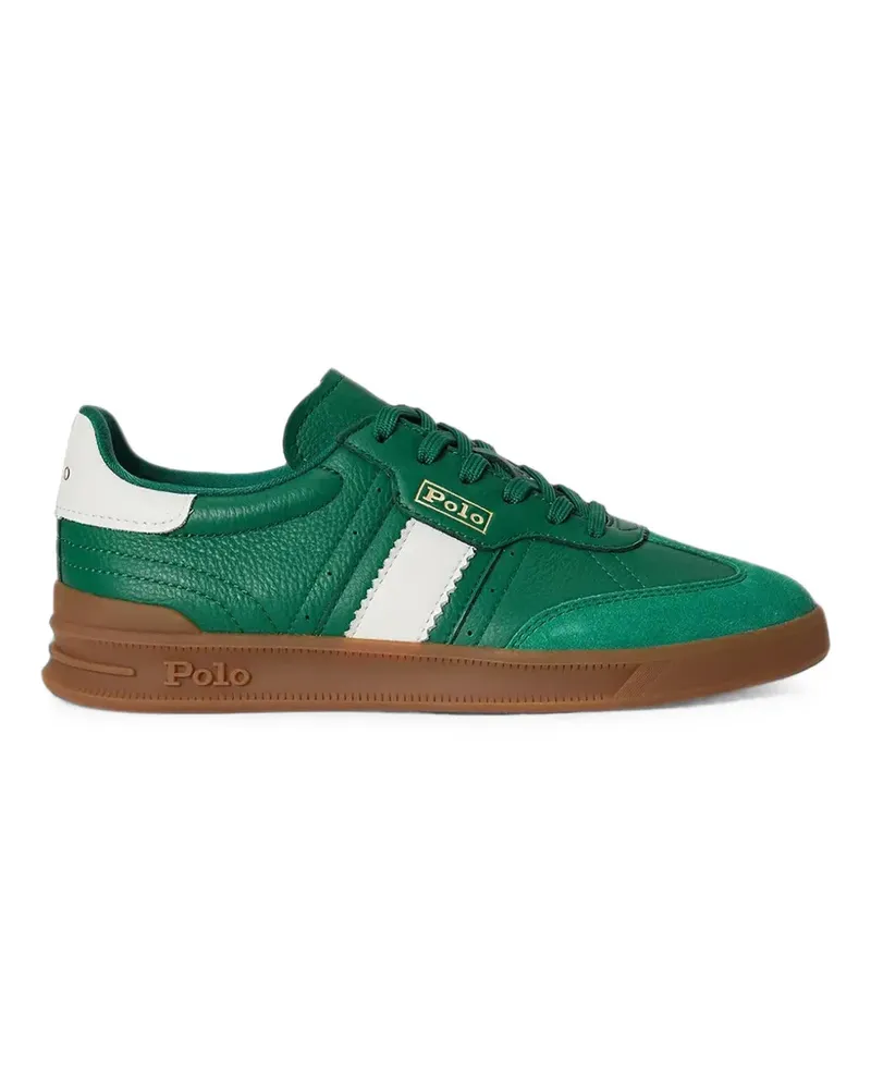 Ralph Lauren Heritage Aera Sneakers mit Logo - Grün Grün