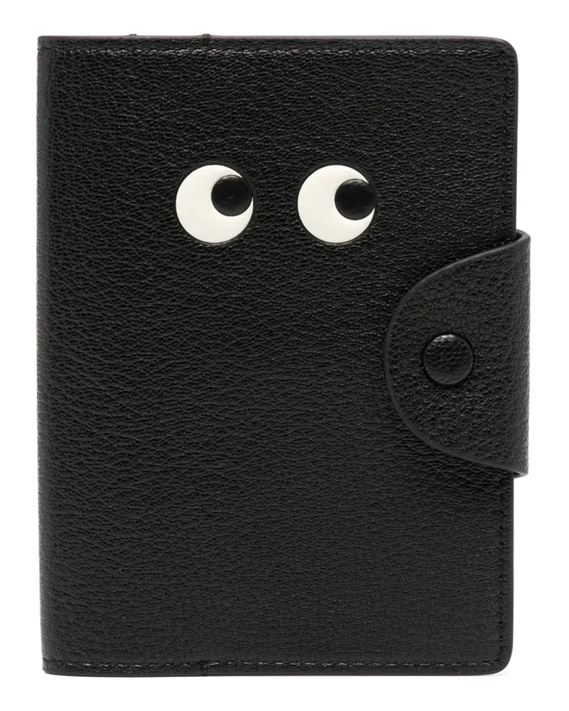 Anya Hindmarch Eyes Pass-Etui - Schwarz Schwarz