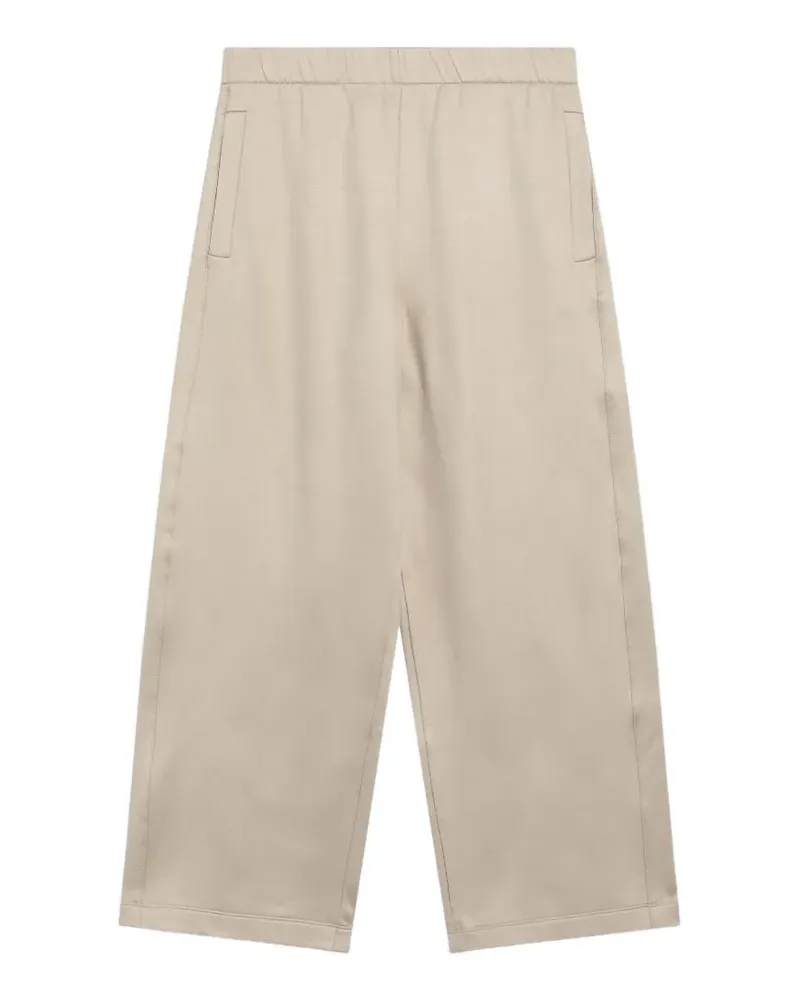 Max Mara elasticated-waist wide-leg trousers - Nude Nude