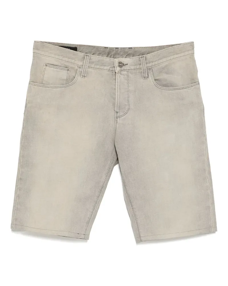 Gucci Klassische Jeans-Shorts - Grau Grau