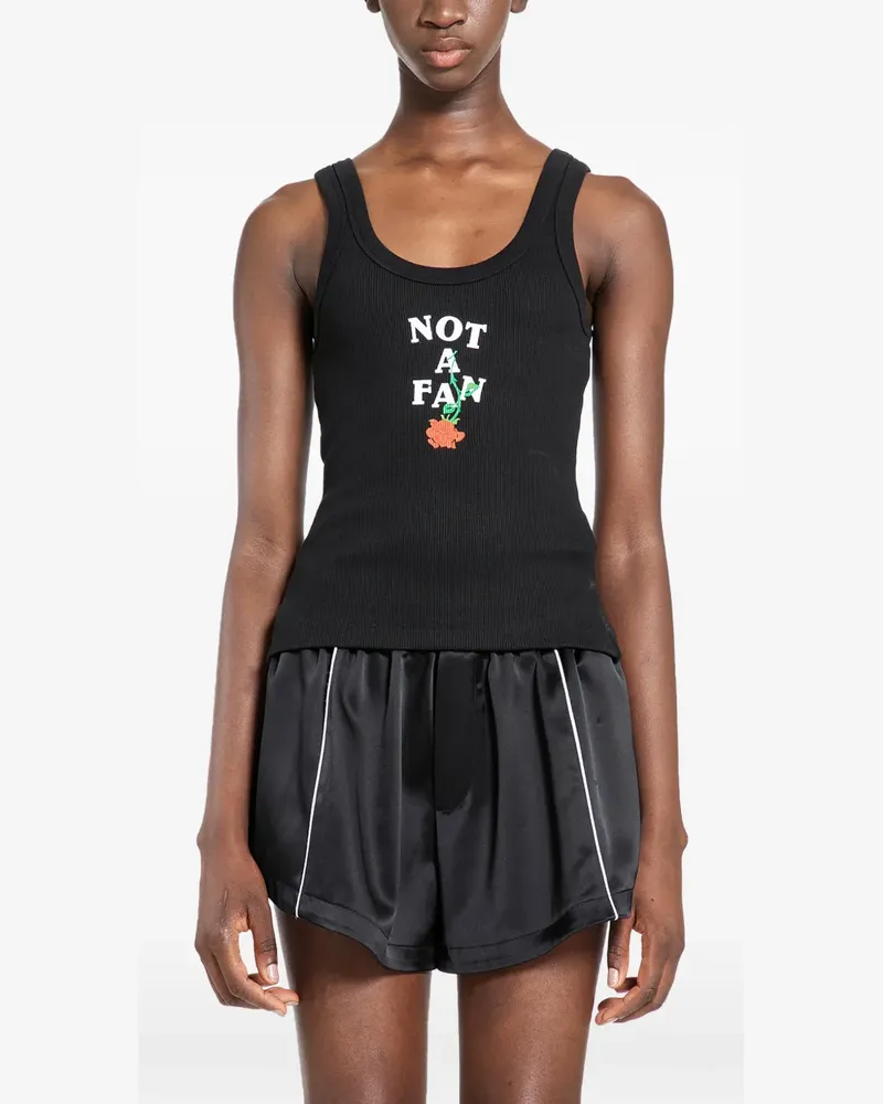 SSHEENA Tamara floral tank top - Schwarz Schwarz