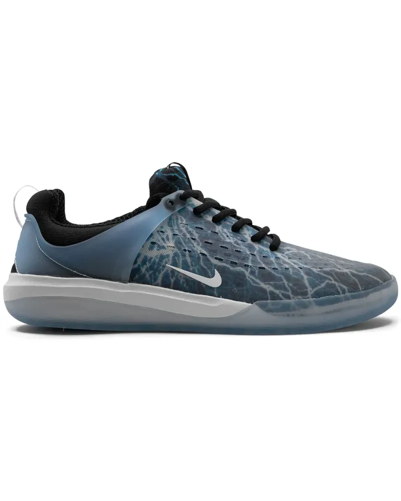 Nike SB Nyjah 3 Premium "Trouble at Home" Sneakers - Blau Blau