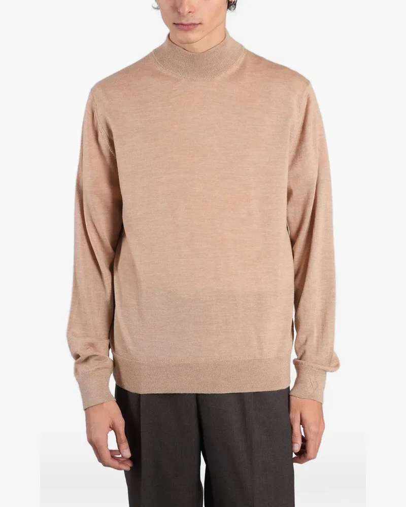 Ballantyne high-neck sweater - Nude Nude