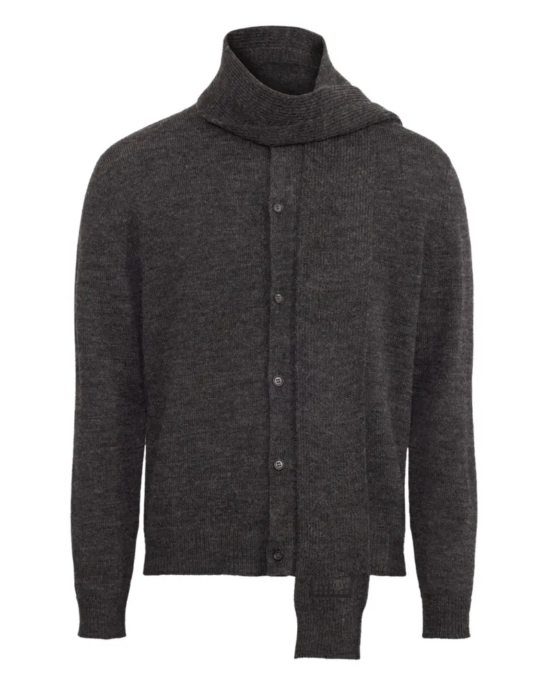 Maison Margiela Cardigan aus Schurwollgemisch - Grau Grau