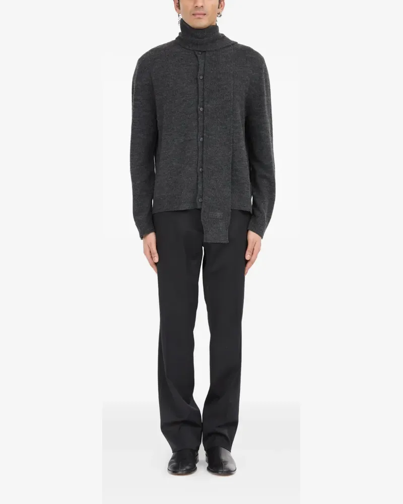 Maison Margiela Cardigan aus Schurwollgemisch - Grau Grau