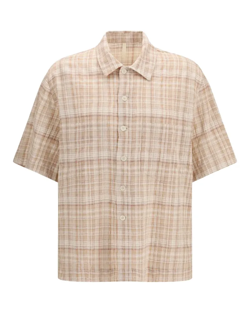 Sunflower Kariertes Adam Hemd - Nude Nude