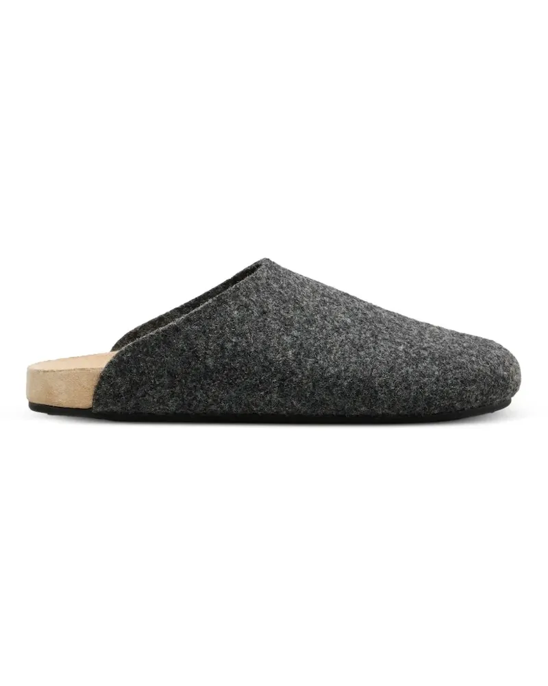 The Row Hudson Two Slipper - Grau Grau