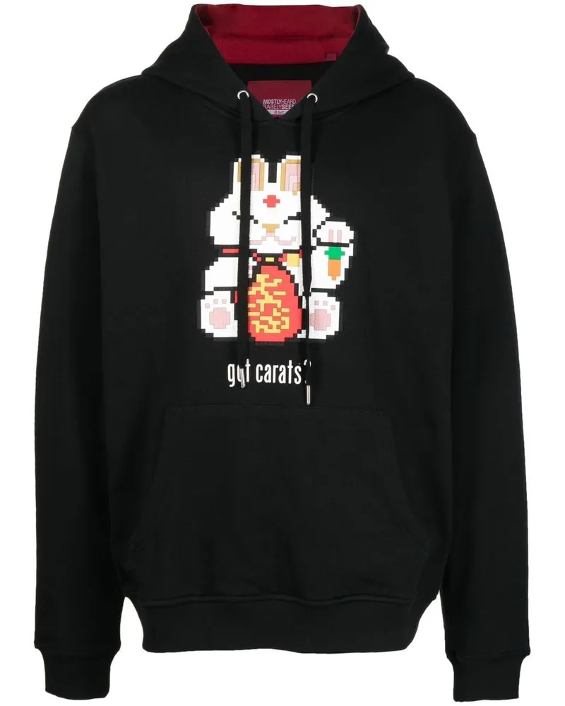 Mostly Heard Rarely Seen Got Carats Hoodie Schwarz