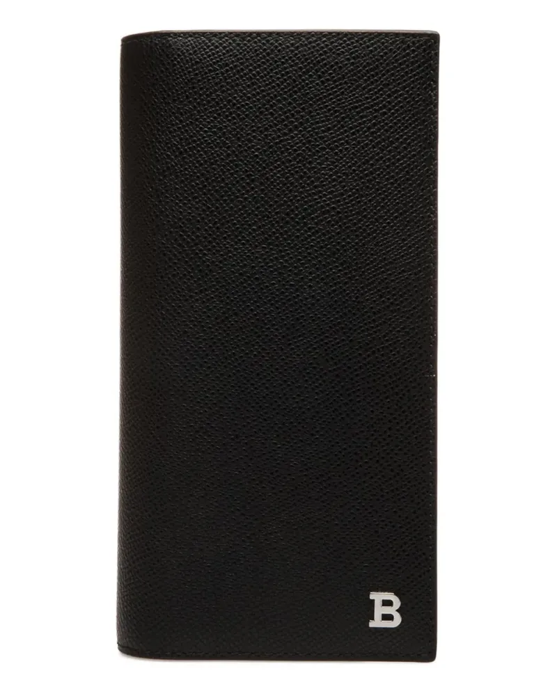 Bally Portemonnaie mit Prägung - Schwarz Schwarz