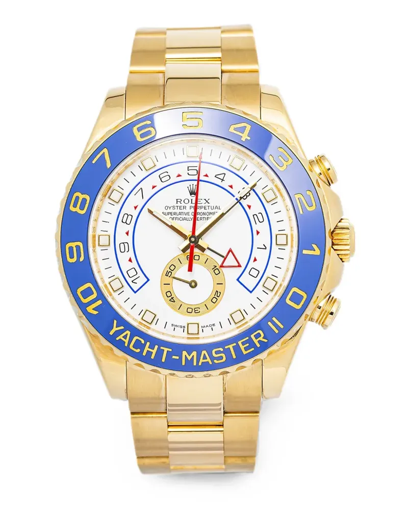 Rolex Yacht-Master II Armbanduhr 44mm - Weiß Weiß