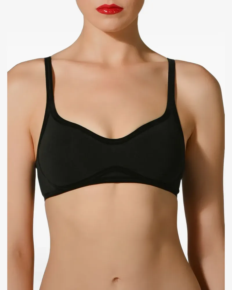 Wolford Contour 3W Cup BH - Schwarz Schwarz
