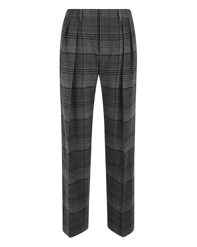 Ralph Lauren check trousers - Grau Grau