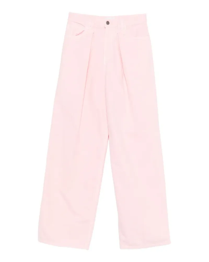 Haikure Candy pleated wide-leg jeans - Rosa Rosa