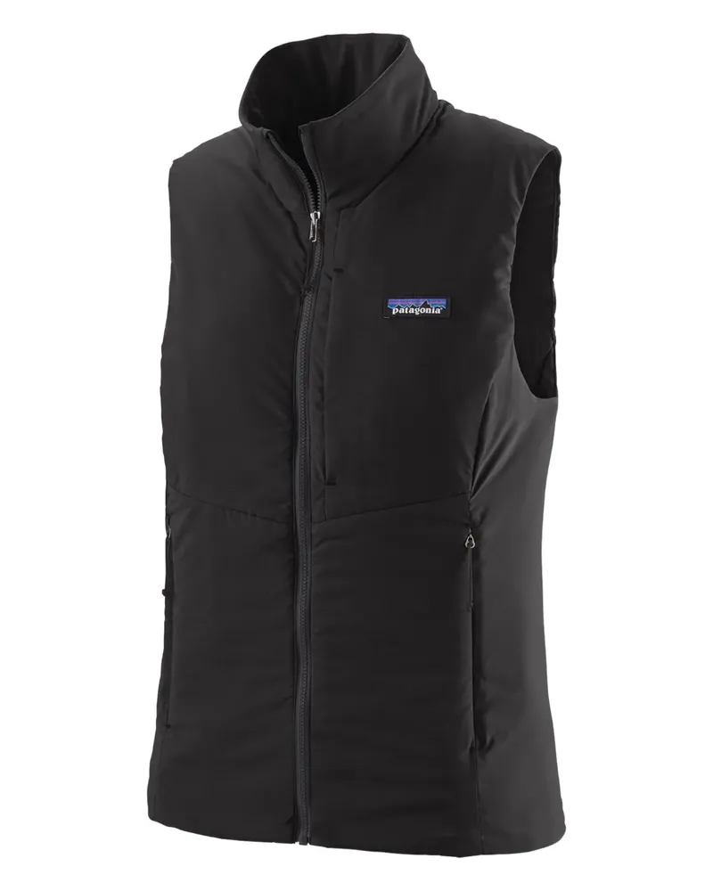 Patagonia Gesteppte Weste mit Reißverschluss - Schwarz Schwarz