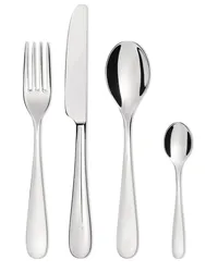 Alessi 24-teiliges Nuovo Milano Besteck-Set Silber