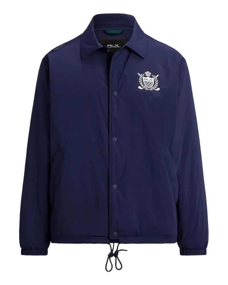 Ralph Lauren Bomberjacke mit Wappen-Print - Blau Blau