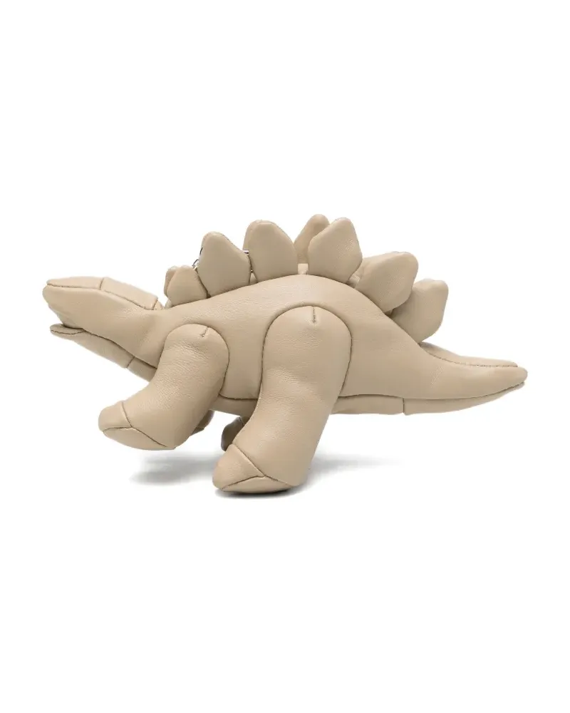 MIHARAYASUHIRO stegosaurus cross body bag - Nude Nude